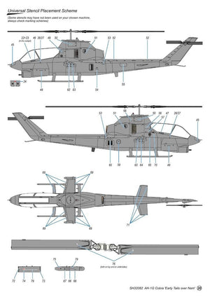 Special Hobby 32082 AH-1G Cobra ‘Early Tails over Vietnam’ Hi-Tech Kit 1/32 – zdjęcie 7
