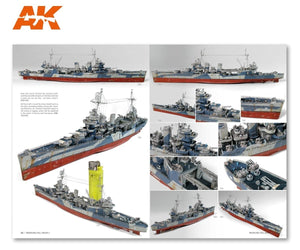 AK Interactive AK895 MODELLING FULL AHEAD 2 NEW ORLEANS CLASS (English) – zdjęcie 6