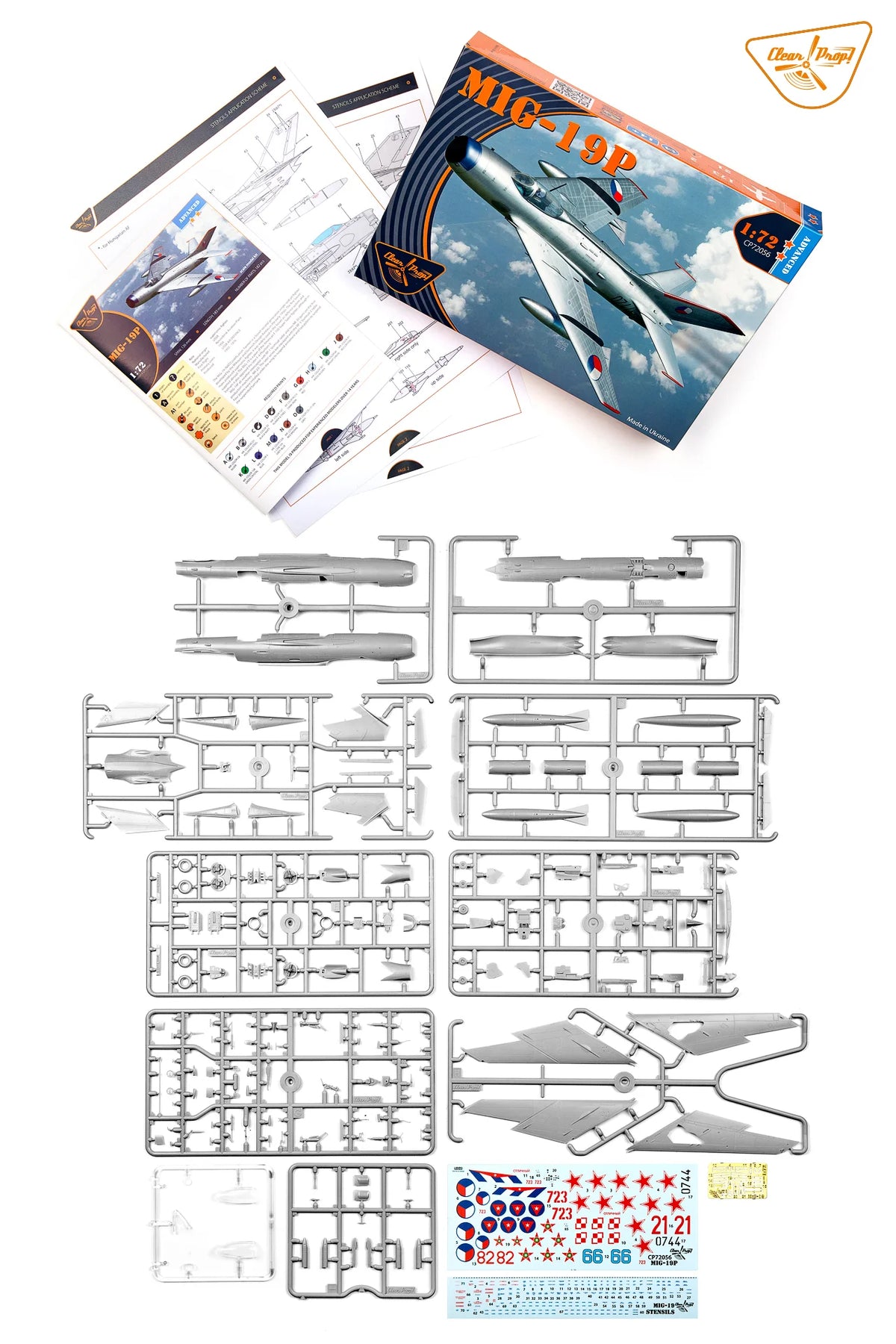 Clear Prop! CP72056 MiG-19 P 1/72 – image 6
