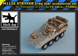 Black Dog T72002 M1126 STRYKER Iraq War for Trumpeter 07255 1/72 – image 6