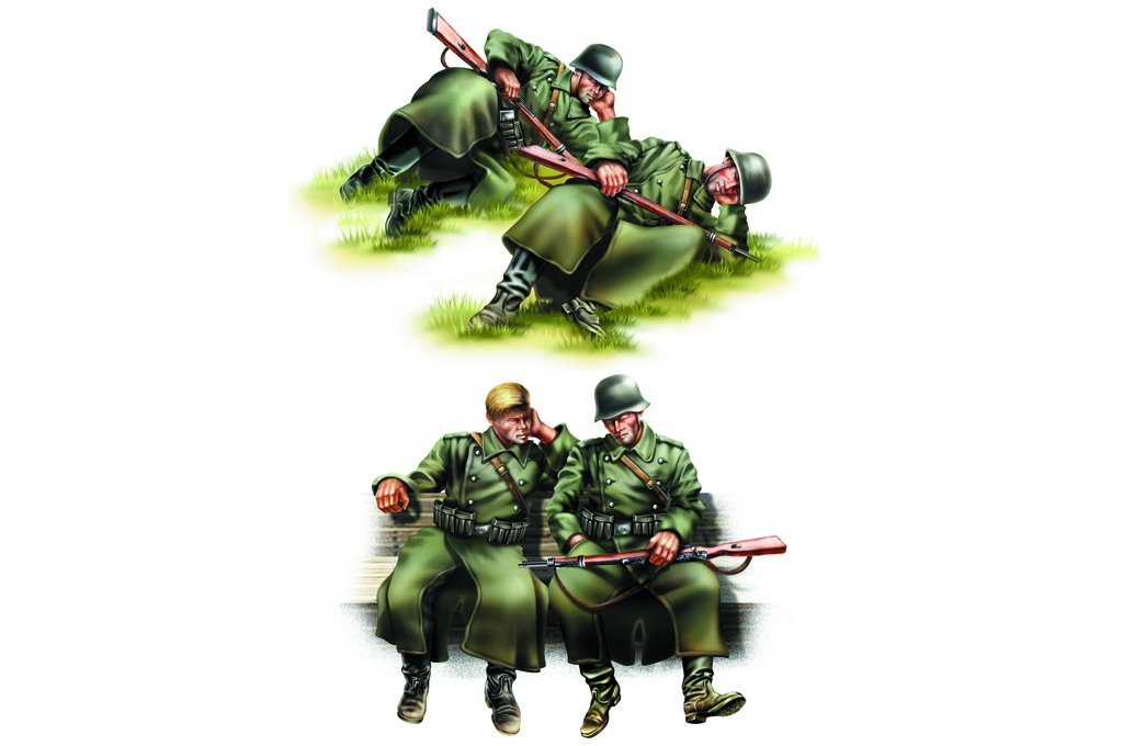 Hobby Boss 84420 GERMAN INFANTRY-Taking a rest 1/35
