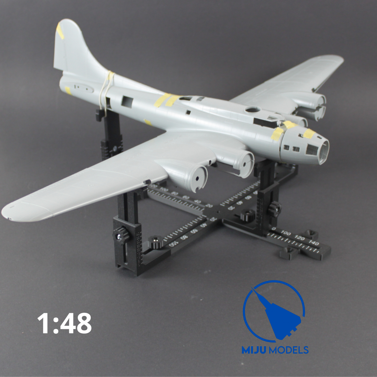 Miju Models JIG-AIR-XL-STANDARD statyw modelarski lotniczy XL / XL model aircraft stand