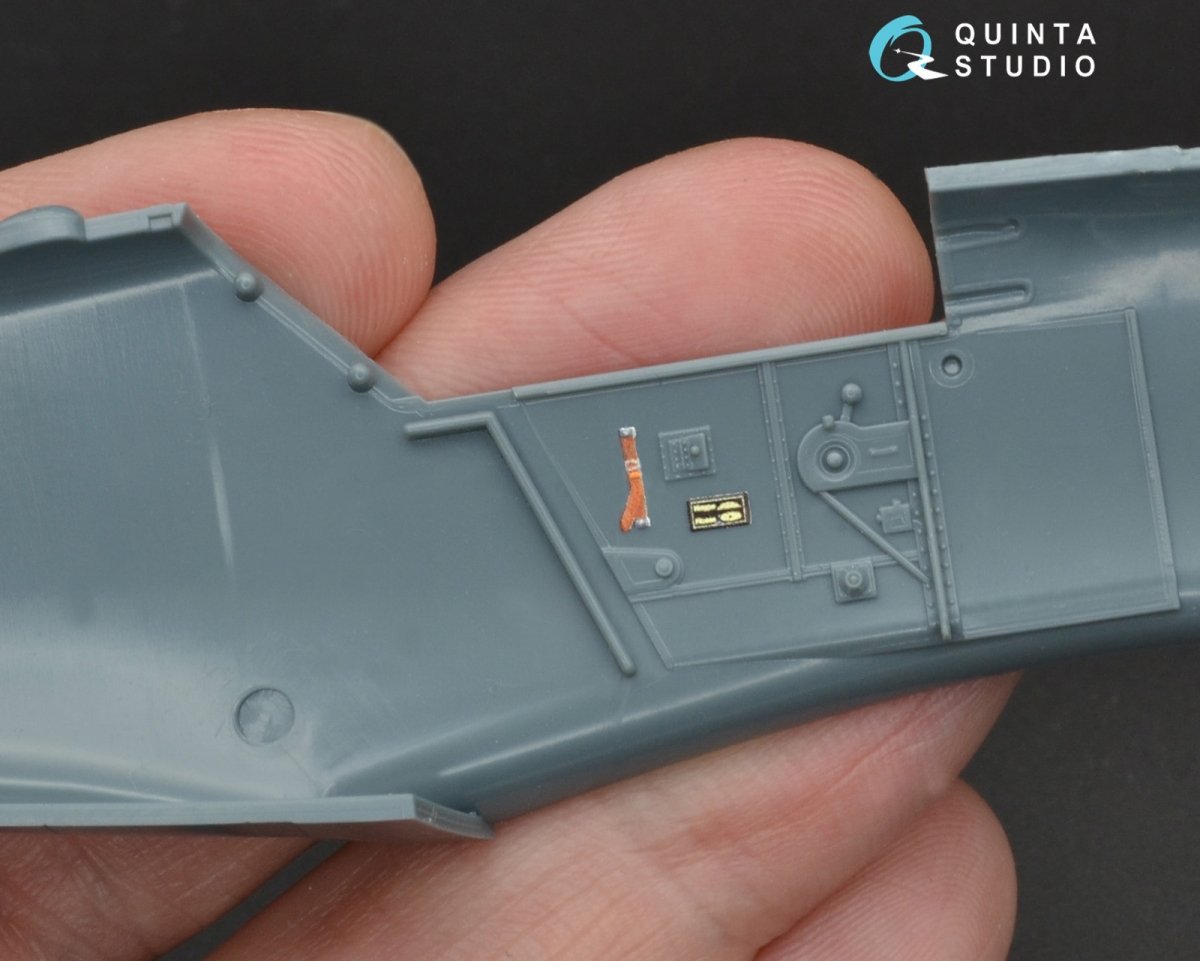 Quinta Studio QD48094 Bf 109G-6 3D-Printed &amp;amp; coloured Interior on decal paper (for Eduard kit) 1/48 – zdjęcie 5