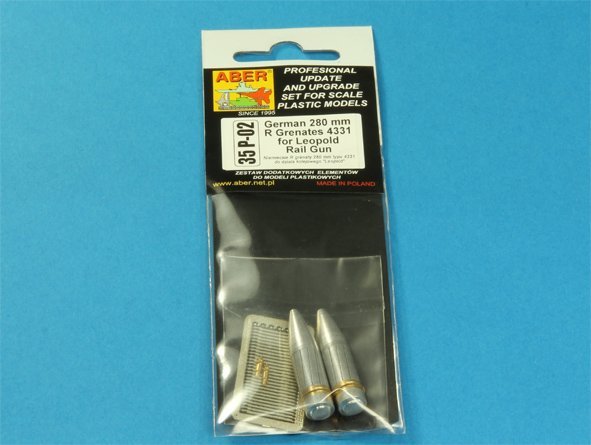 Aber 35P-02 German 280 mm R Grenates 4331 for Leopold Rail Gun – Bild 5