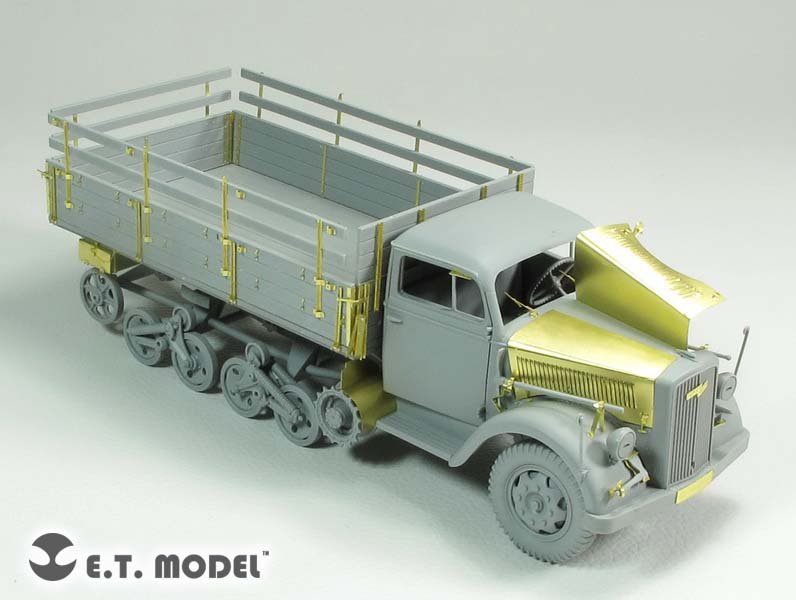 E.T. Model E35-168 WWII German Sd.Kfz.3a Maultier Half-Track (For DRAGON 6761) 1/35 – zdjęcie 3