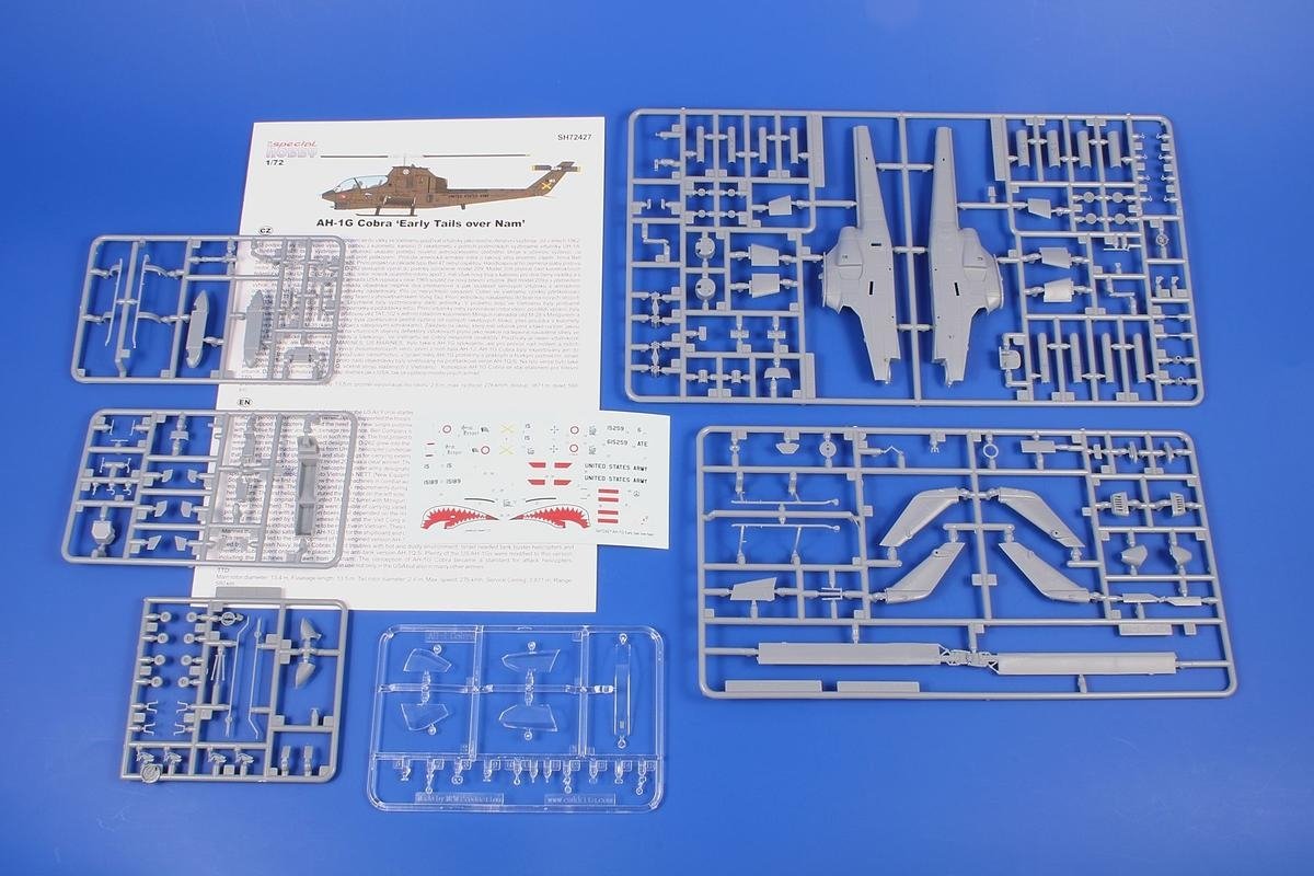 Special Hobby 72427 AH-1G Cobra &amp;#39;Early Tails&amp;#39; 1/72 – image 3