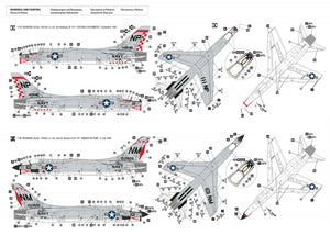 Hobby 2000 72073 F-8E Crusader Tueurs de MiG (ACADEMY + CARTOGRAF + MASQUES) 1/72 – image 2