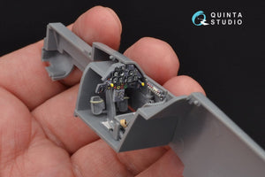 Quinta Studio QD48097 Bf 109E 3D-Printed &amp;amp; coloured Interior on decal paper (for Tamiya kit) 1/48 – zdjęcie 5