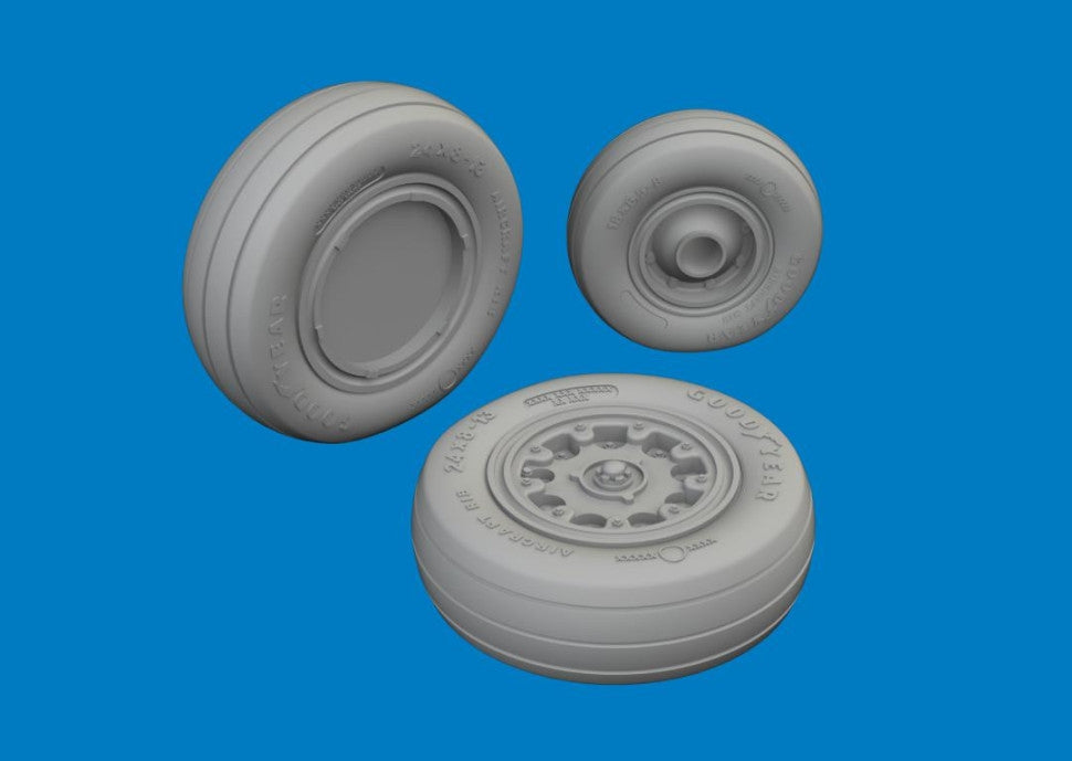 Eduard 6481063 F-5E/F/N Wheels for AFV Club 1/48 – image 2