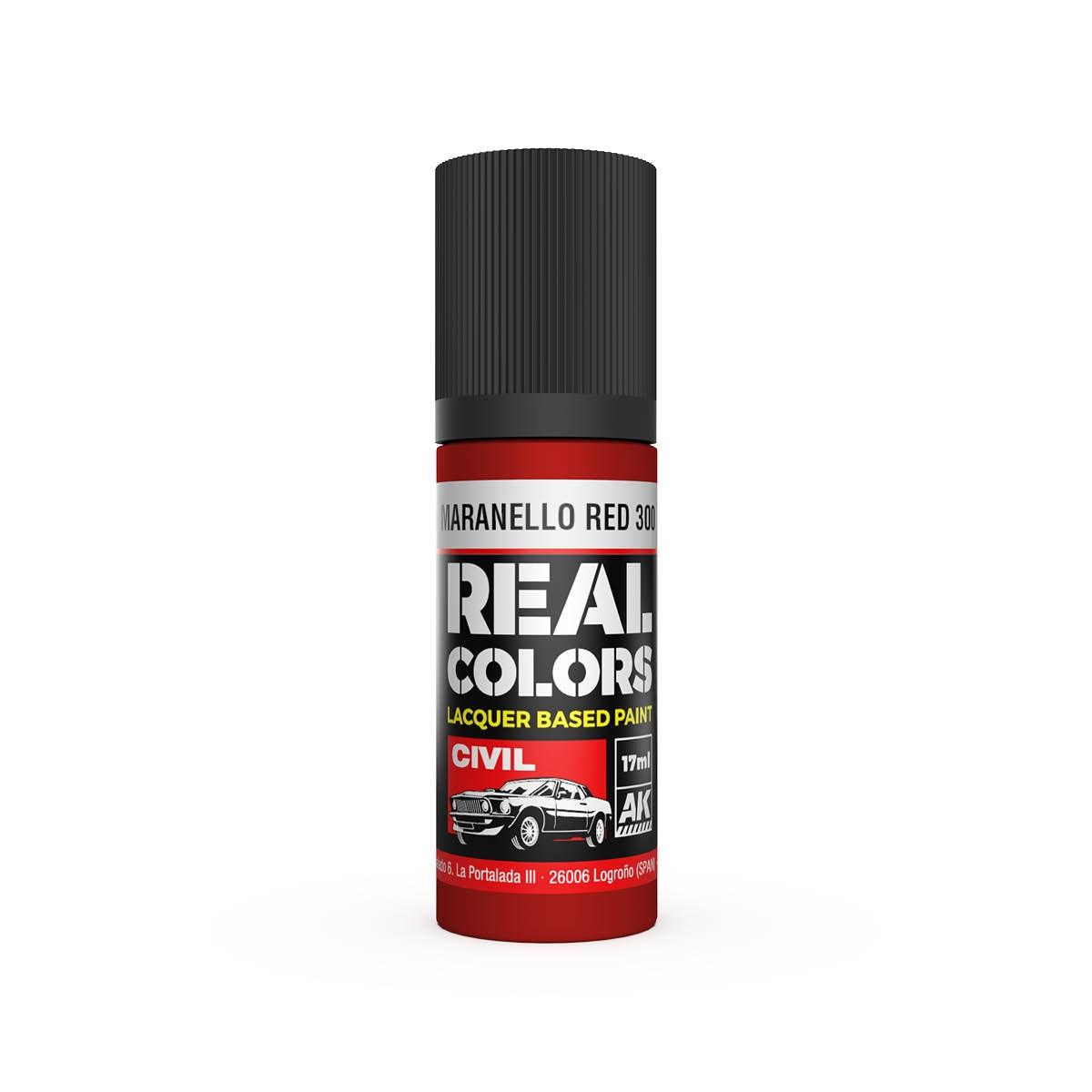 AK Interactive RC834 Maranello Red 300s 17 ml – image 2
