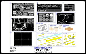 Aber 35K04 German medium tank Pz. Kpfw. V, Panther, Ausf. G (Sd. Kfz. 171) 1/35 – image 5