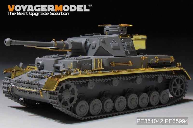 Voyager Model PE351042 WWII German Pz.Kpfw.IV Ausf.F2 Basic For Border BT-003 1/35 – zdjęcie 16