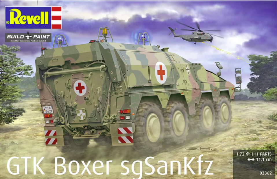 Revell 03362 GTK Bokser sgSANKfz 1/72