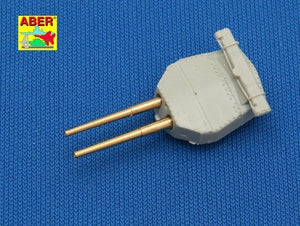 Aber 1/700L-08 Set of 8 pcs 381mm long barrels for turrets without antiblast covers ships Hood 1/700 – Bild 2