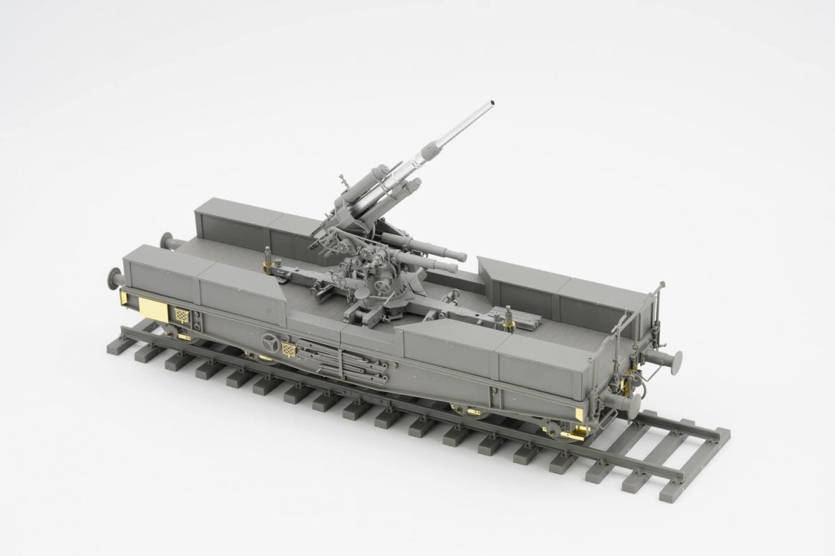 Border Model BT-044 German 88mm Gun Flak 36 w/SSys Wagon 1/35 – zdjęcie 3