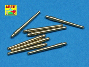 Aber 1/700L-28 Set of 8 pcs 356mm (14in) L45 Vickers type 41 barrels for Kongo, Haruna, Hiei, Kirishima 1/700