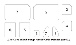 Trumpeter 01054 Terminal High Altitude Area Defense THAAD 1/35 – image 4