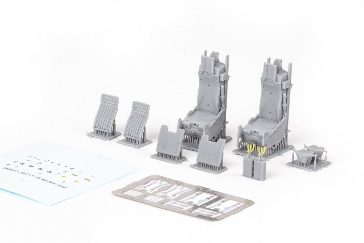 Eduard 648893 F-16D ejection seats PRINT KINETIC MODEL 1/48 – zdjęcie 4