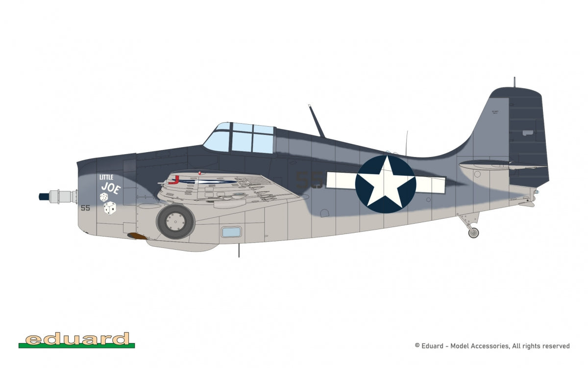 Eduard 84204 F4F-4 Wildcat Late - The Weekend Edition 1/48 – zdjęcie 3
