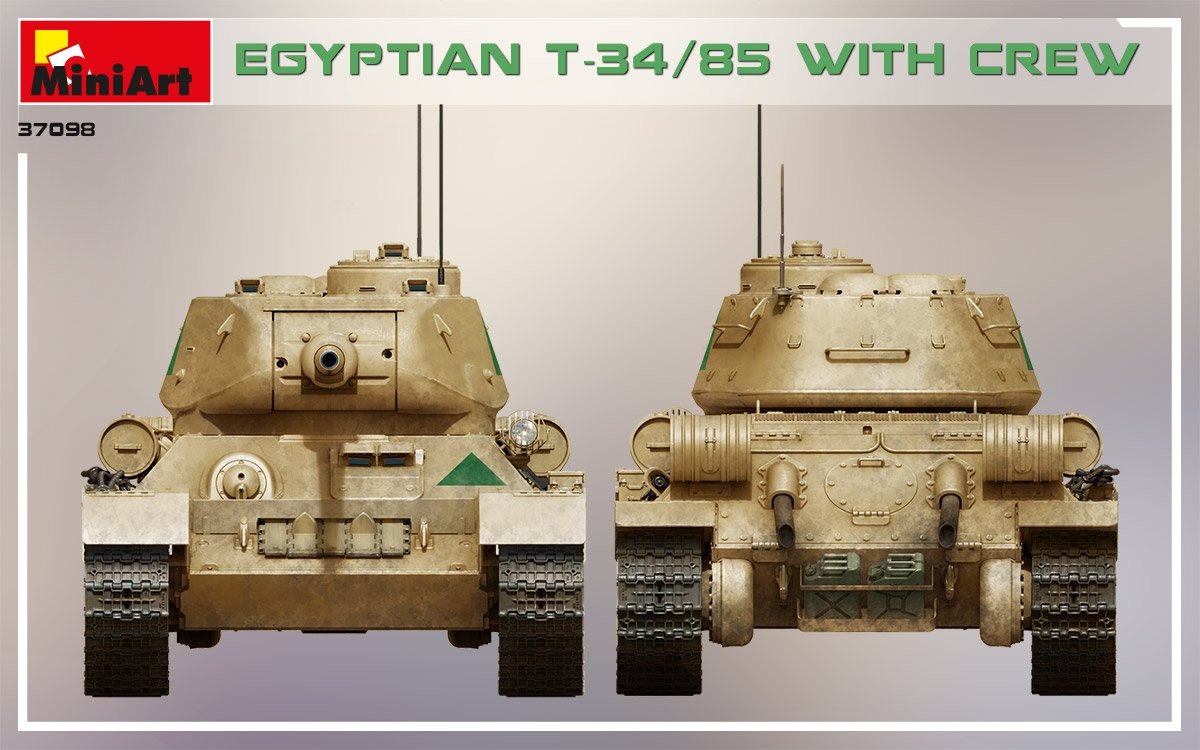 MiniArt 37098 Egyptian T-34/85 1/35 – zdjęcie 6