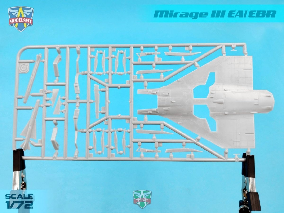Modelsvit 72063 Mirage III EA/EBR 1/72 – zdjęcie 10