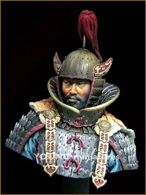 Young Miniatures YH1825 GoguryeoHeavy Cavalry Officer 5th Century AD 1/10 – zdjęcie 2
