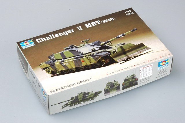 Trumpeter 07216 Challenger II MBT KFOR 1/72 – zdjęcie 2