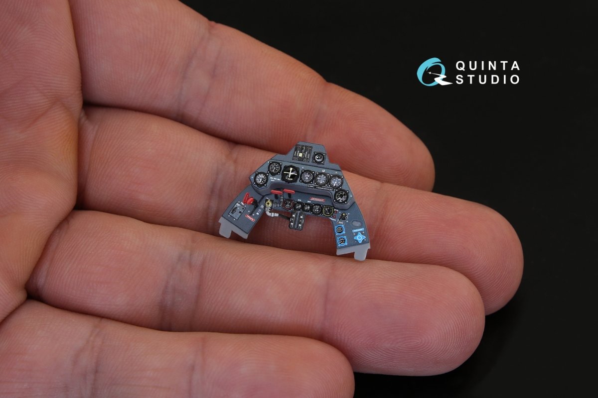 Quinta Studio QD32061 FW 190D-9 3D-Printed &amp;amp; coloured Interior on decal paper (for Hasegawa kit) 1/32 – zdjęcie 7