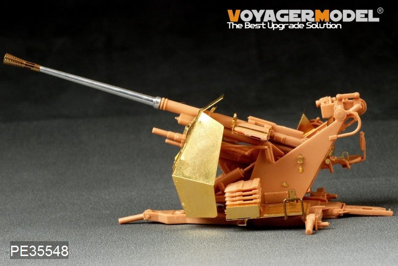 Voyager Model PE35548 WWII German 37mm FlaK37(B ver include Gun barrel）For HOBBY BOSS 1/35 – zdjęcie 2