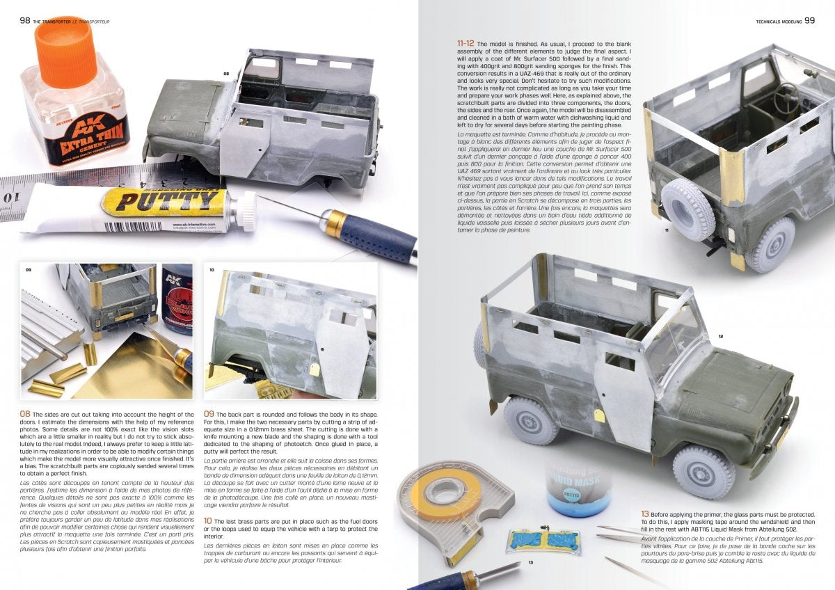AK Interactive AK130004 TECHNICALS – MAX LEMAIRE EN/FR – image 5