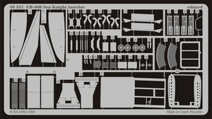 Eduard 49351 CH-46D interior ACADEMY 1/48 – zdjęcie 2