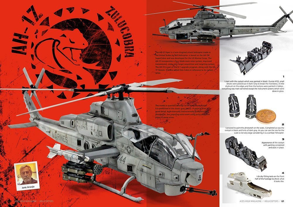 AK Interactive AK2916 ACES HIGH ISSUE 09 HELLICOPTERS (English) – zdjęcie 4
