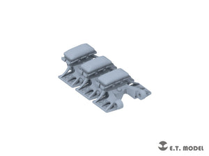 E.T. Model P35-405 WWII German Sd.kfz.251/Sd.kfz.11 Track links &amp;amp; Sprockets Early 3d Printed 1/35 – zdjęcie 5