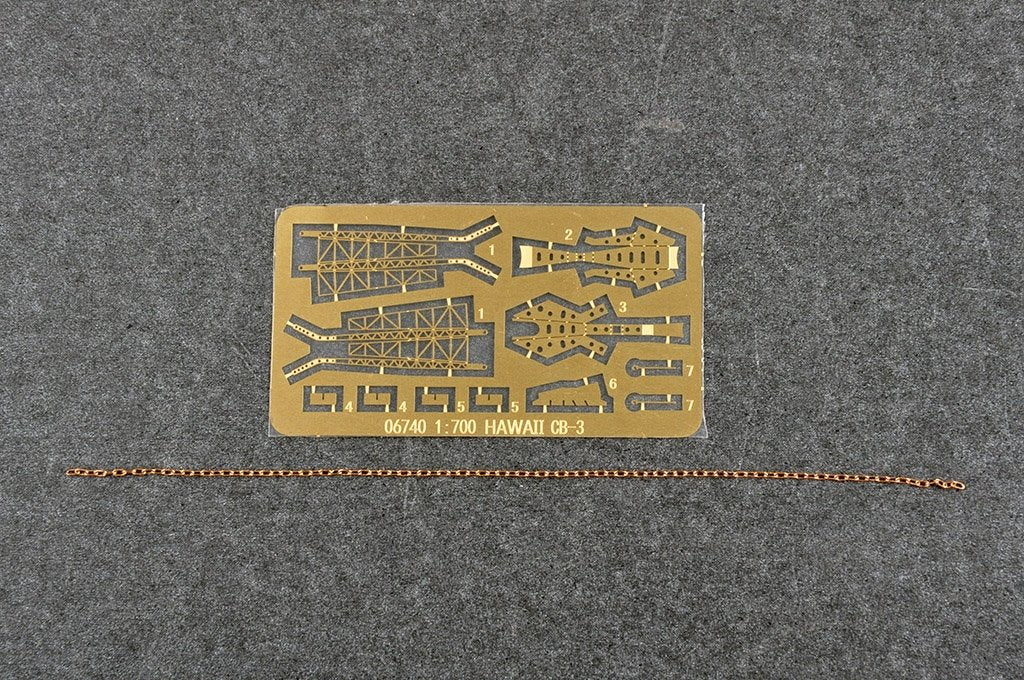 Trumpeter 06740 USS Hawaii CB-3 1/700 – zdjęcie 11