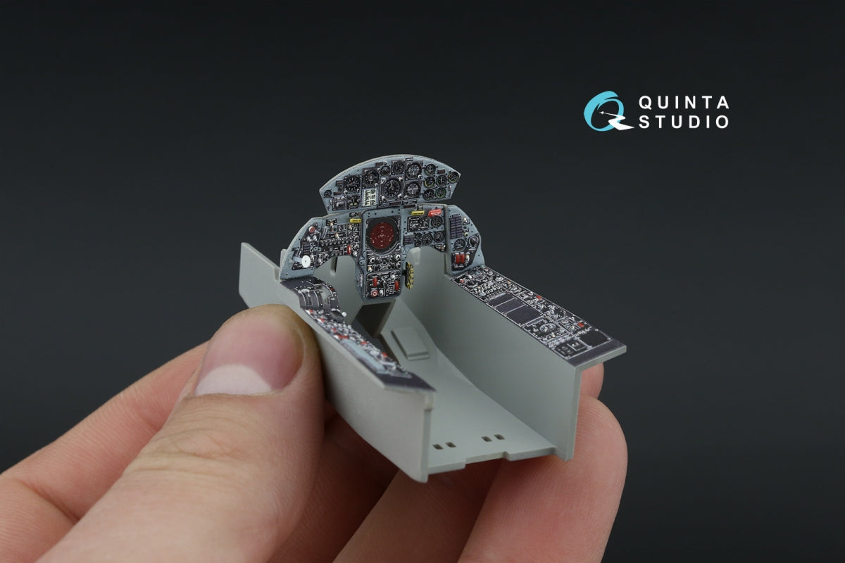 Quinta Studio QD32181 F-104S-ASA 3D-Printed colored Interior on decal paper (Italeri) 1/32 – image 8