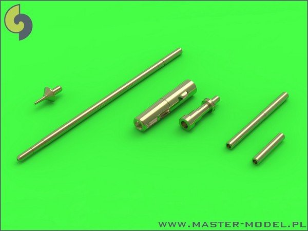 Master AM-48-089 MiG-15 &amp; MiG-15bis - gun barrels set, antenna base &amp; Pitot Tube (1/48)