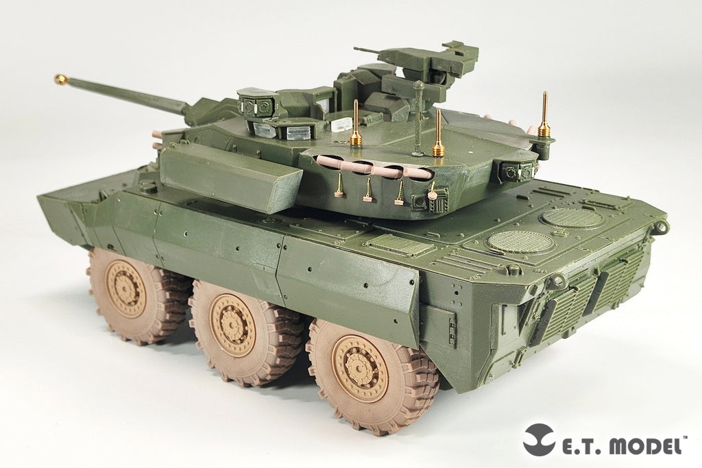 E.T. Model P35-167 Modern French AMX-10RCR Tank Destroyer Sagged wheels 1/35 – zdjęcie 6