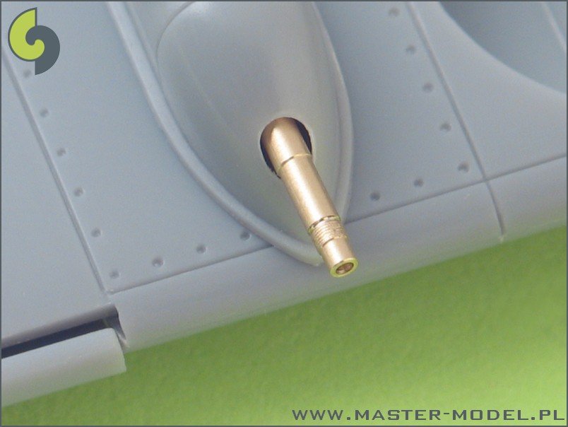 Master AM-48-016 German aircraft machine gun MK 108 (30mm) barrels &amp;amp; blast tubes (2pcs) (1/48) – image 3