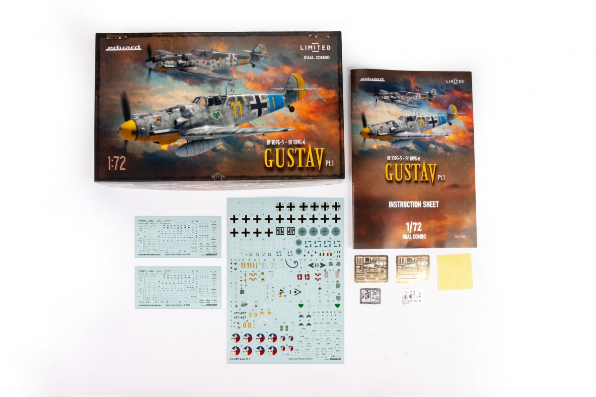 Eduard 2144 Gustav Pt. 1 Dual Combo Limited 1/72 – image 3