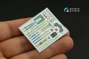 Quinta Studio QR32017 MB Mk.7 seat for F-104 family (Italeri) 1/32 – zdjęcie 5
