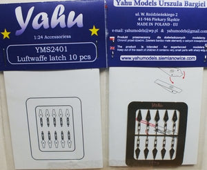 Yahu YMS2401 Luftwaffe latch 10 pcs – clasps 1/24