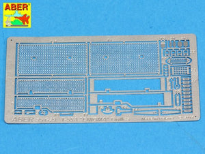 Aber 35G29 Grilles for Russian Tank T-55A also for T-55 ENIGMA 1/35
