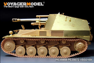 Voyager Model PE35958 WWII German self-propelled howitzer Wespe basic For TAMIYA 35200/35358 1/35 – image 23