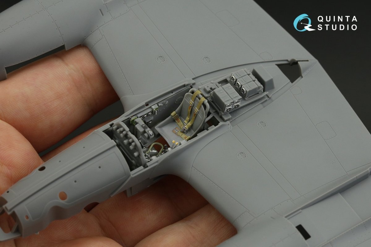 Quinta Studio QD48327 P-38J 3D-Printed &amp;amp; coloured Interior on decal paper (Tamiya) 1/48 – zdjęcie 10