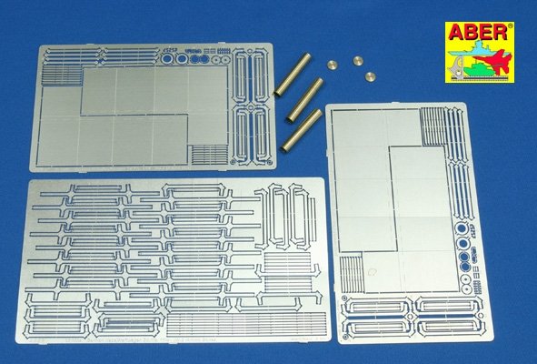 Aber 35150 Niem.Ciagnik polgas. cz.2 zest.dod. pojemnik na amunicje (AFV) 1/35