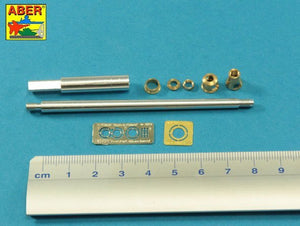 Aber 35L-296 Barrel Pak 43/3 L/71 8.8cm for Jagdpanter G1 late or G2 for Takom 1/35 models – image 2
