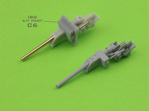 Master GM-72-015 Type 95 Ha-Go - 37 mm Type 94 gun barrel with resin mount (for IBG model) 1/72 – image 3