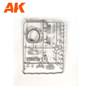 AK Interactive AK35504 PZ.KPFW.IV AUSF.D AFRIKA KORPS 1/35 – zdjęcie 13