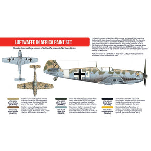 Hataka HTK-AS06.2 Luftwaffe in Africa paint set 6x17ml – zdjęcie 2