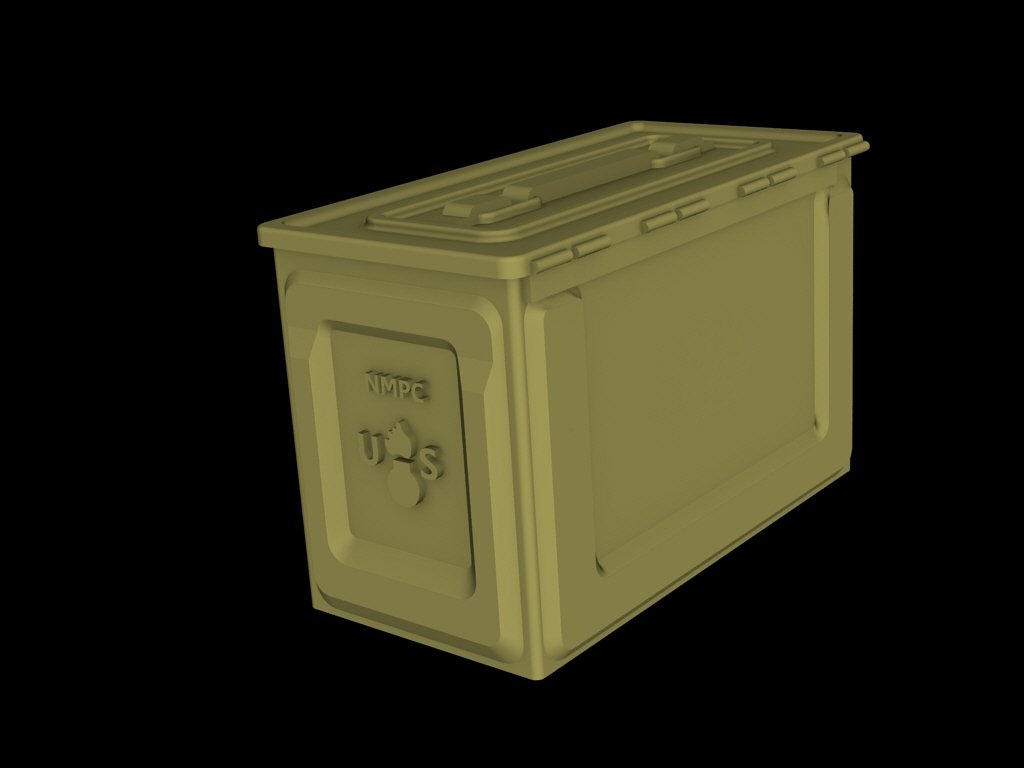 Panzer Art RE35-394 US ammo boxes for 0,5 ammo (metal pattern) 1/35 – zdjęcie 3